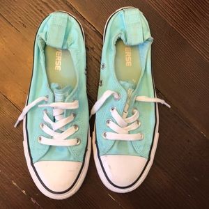 Light Blue Converse Shoes